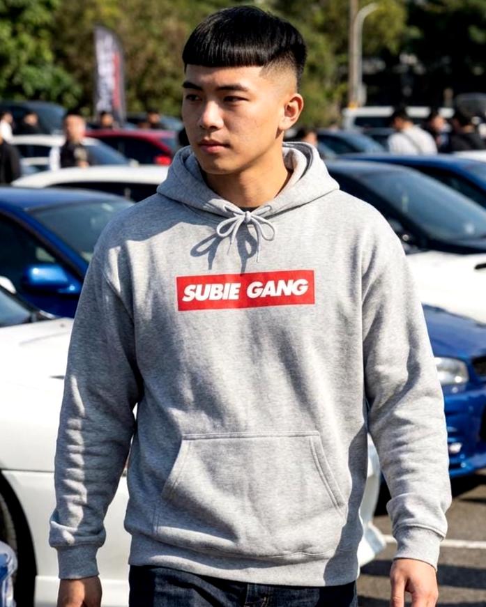 Subie Gang hoodie - lifestyle photo