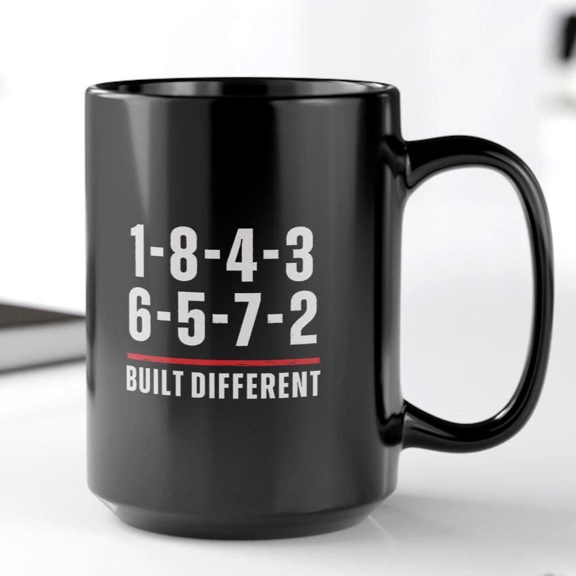 Built Different V8 Firing Order Mug
