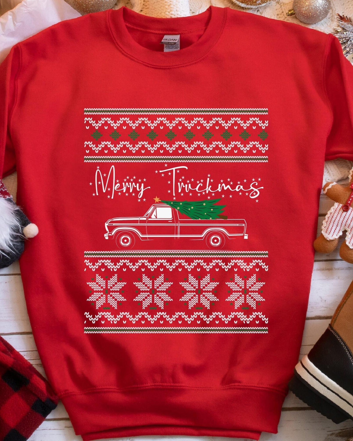 Merry Truckmas Sweatshirt