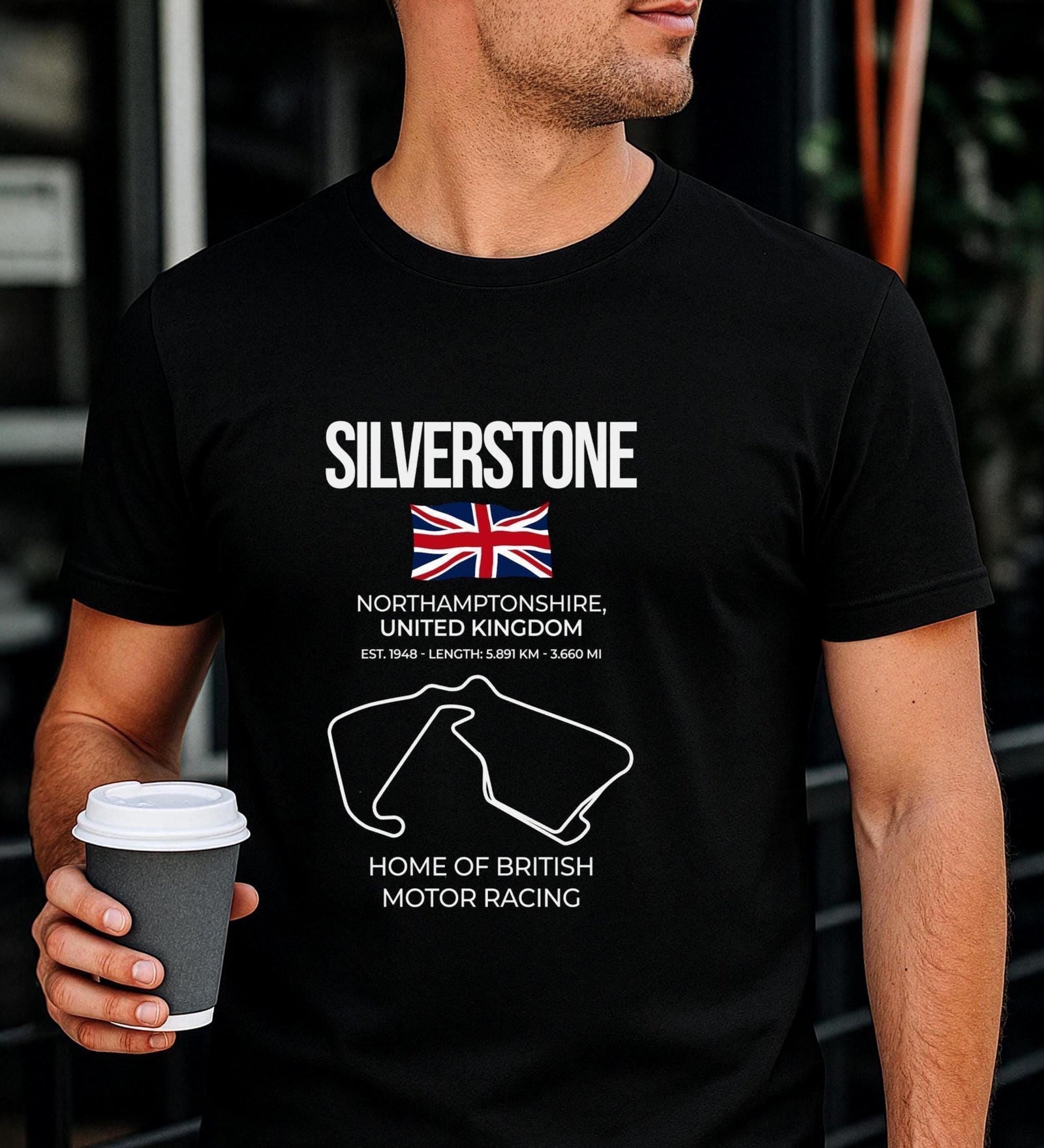 Silverstone Race Track T-Shirt - lifestyle photo