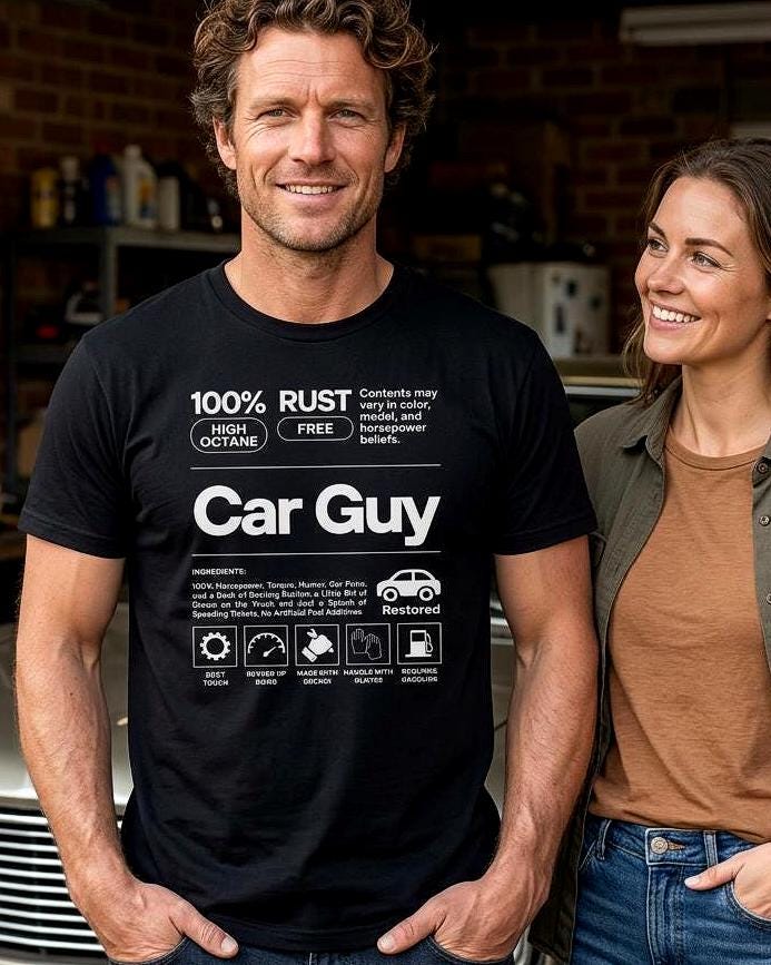 Car Guy Definition T-Shirt - lifestyle photo