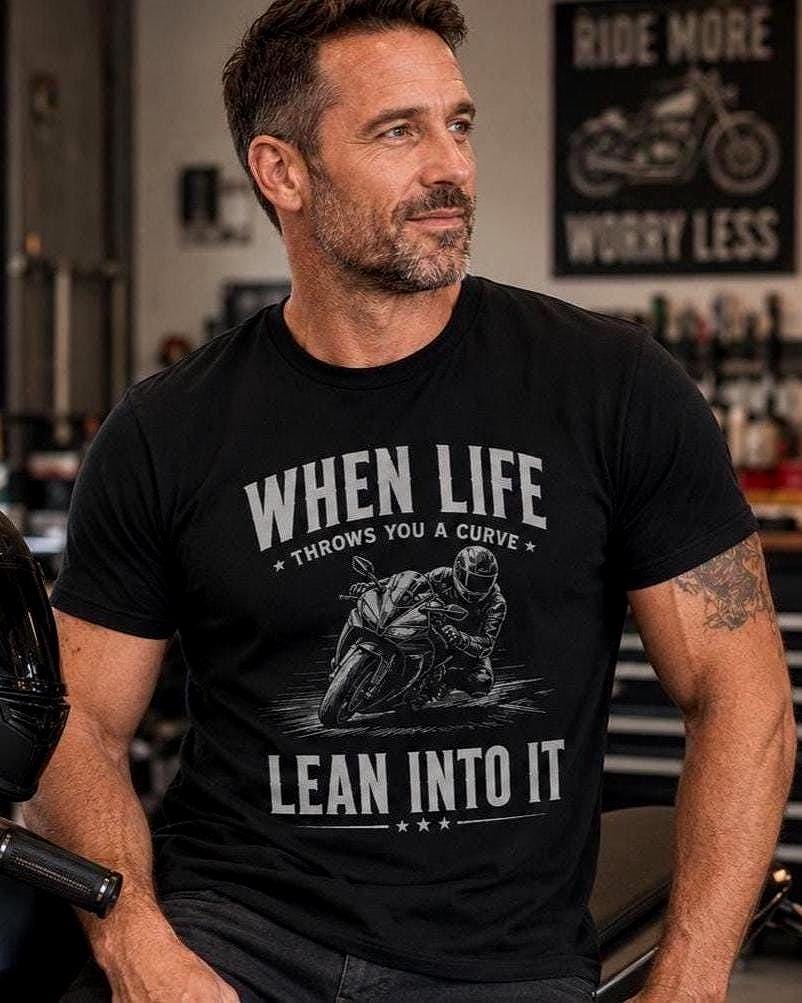 Lean Into It T-Shirt - lifestyle photo