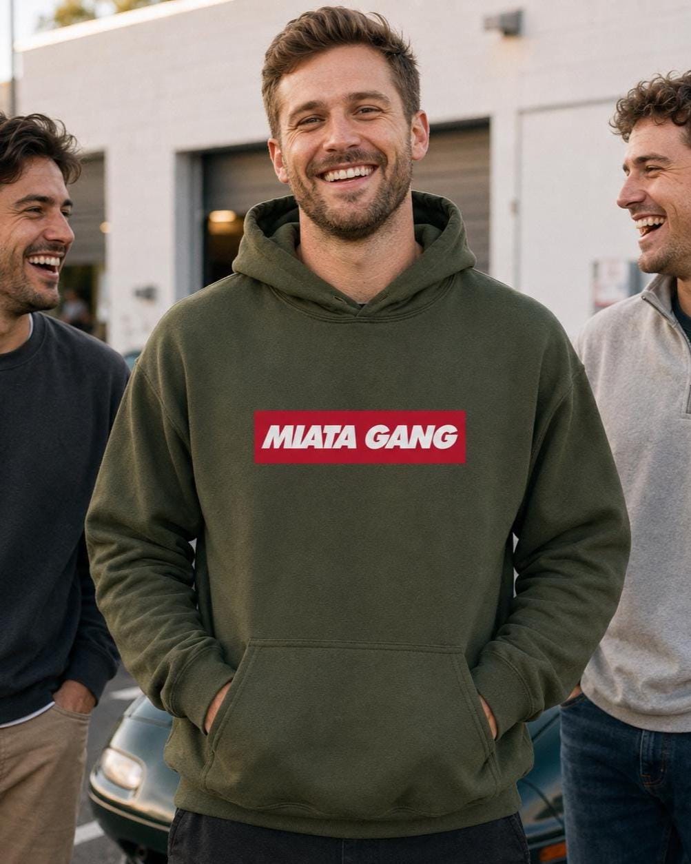 Miata Gang JDM Roadster Car Hoodie