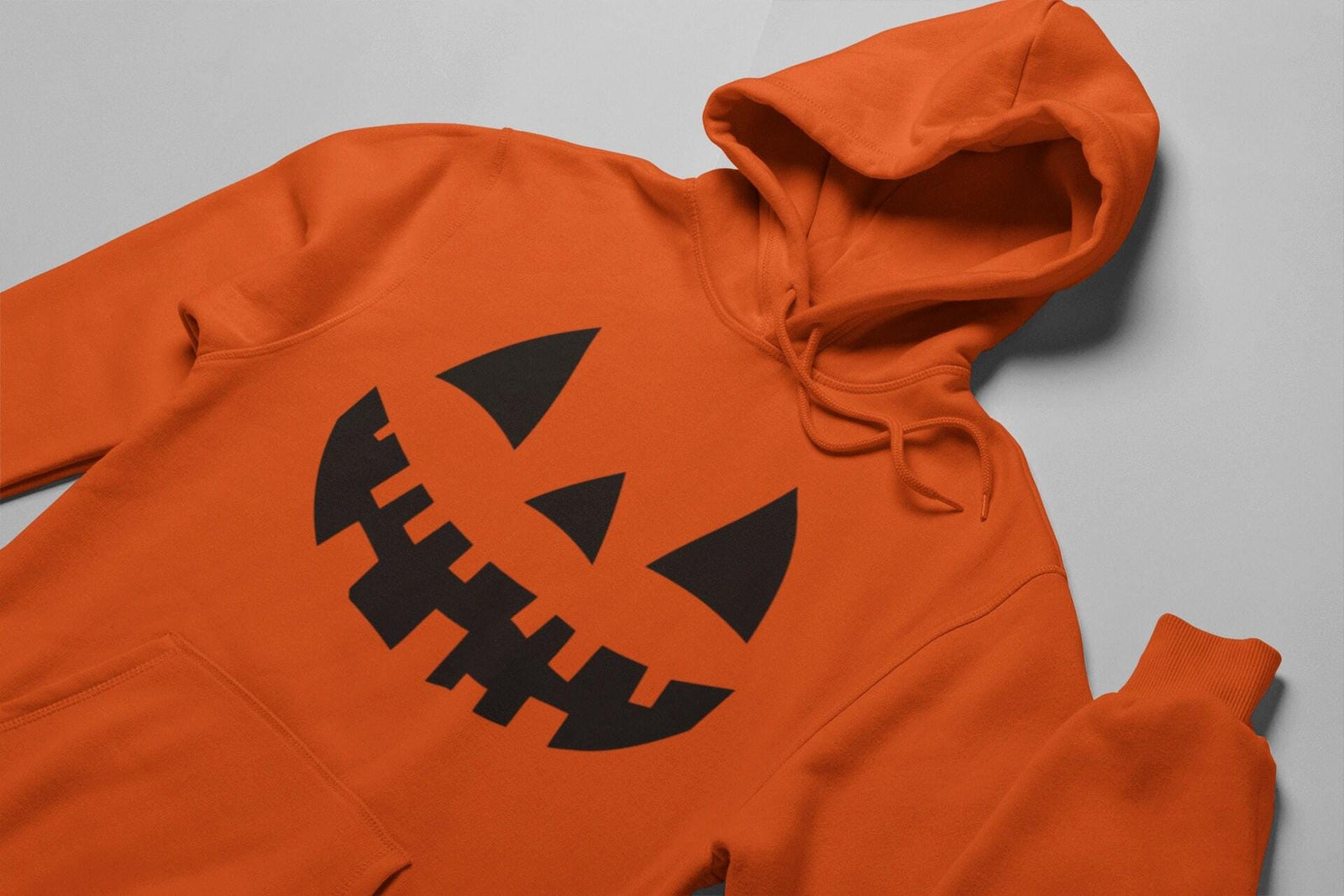 Pumpkin Face Halloween Hoodie