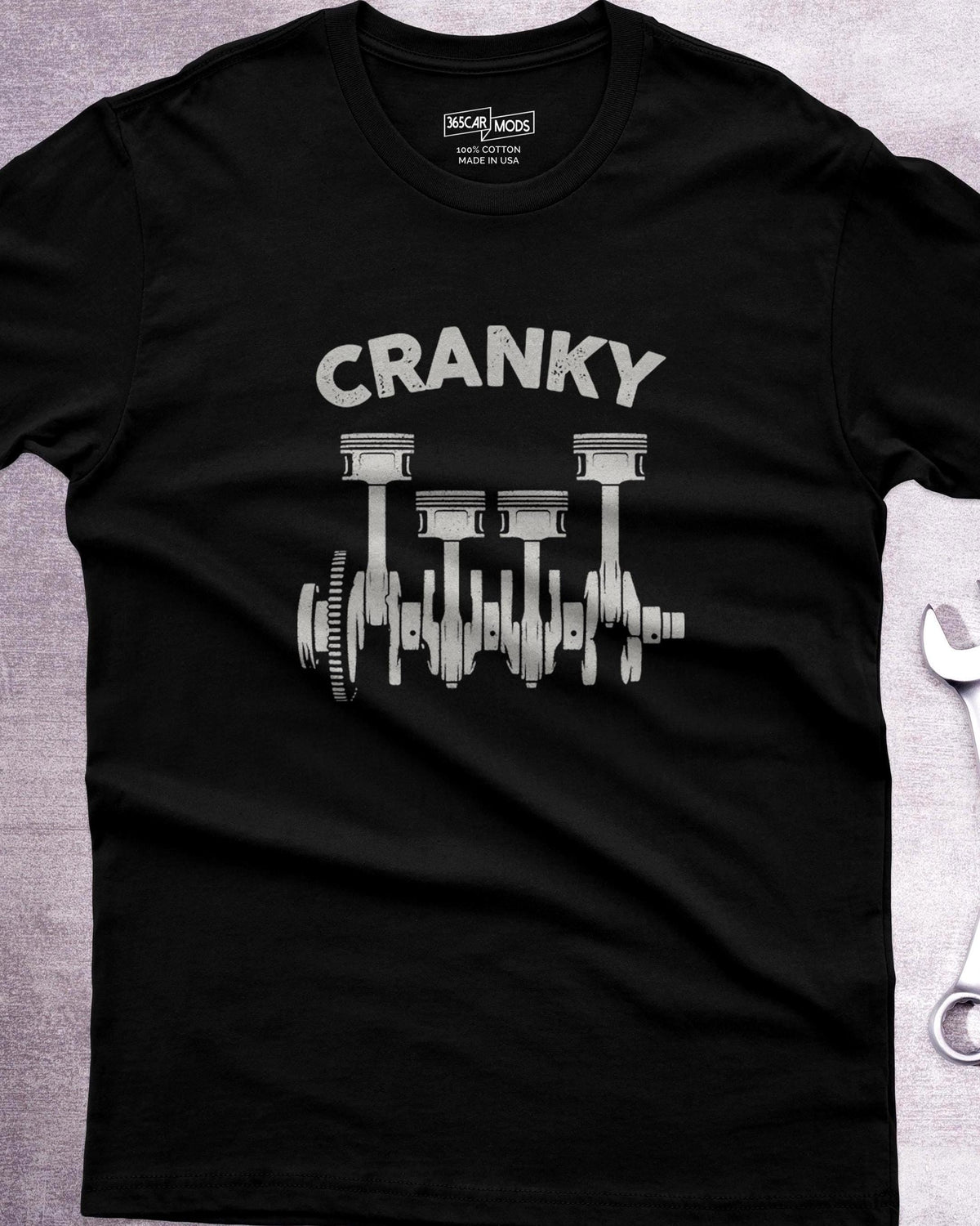 Cranky Minimalist Mechanic T-Shirt