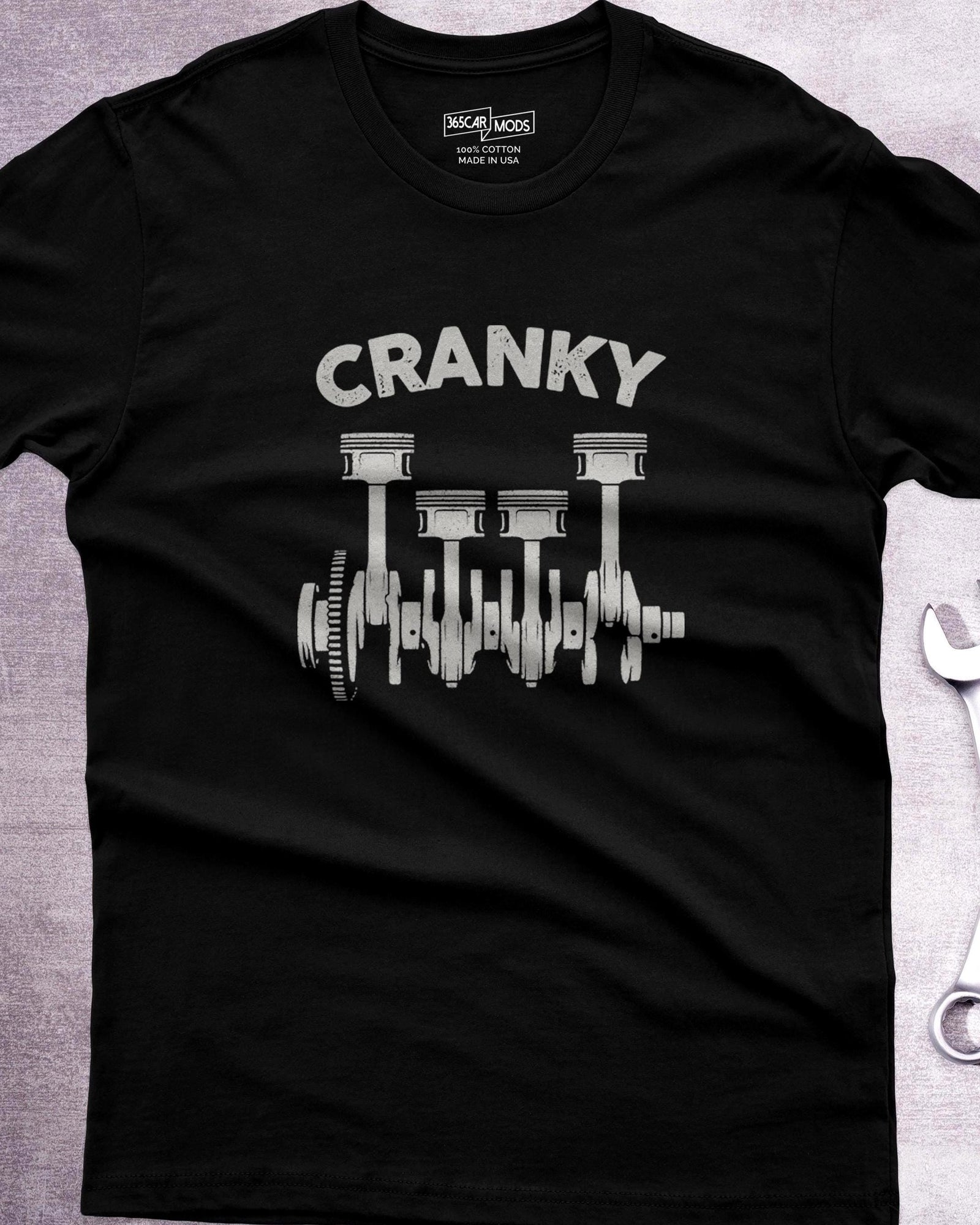 Cranky Minimalist Mechanic T-Shirt