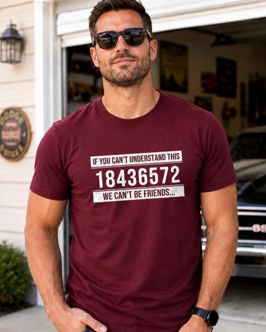 V8 Firing Order T-Shirt - lifestyle photo