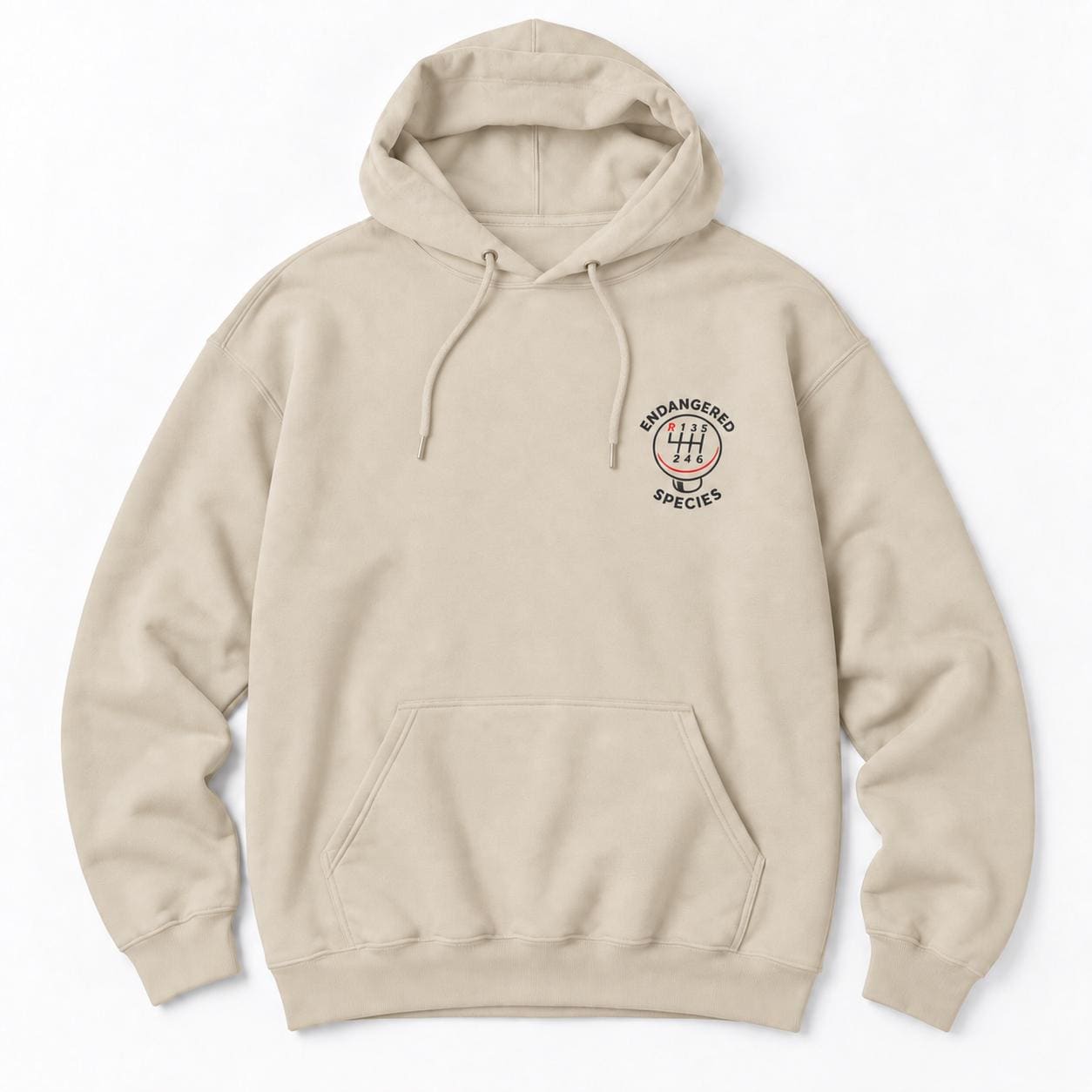Endangered Species Stick Shift Hoodie | Manual Driver Car Gift
