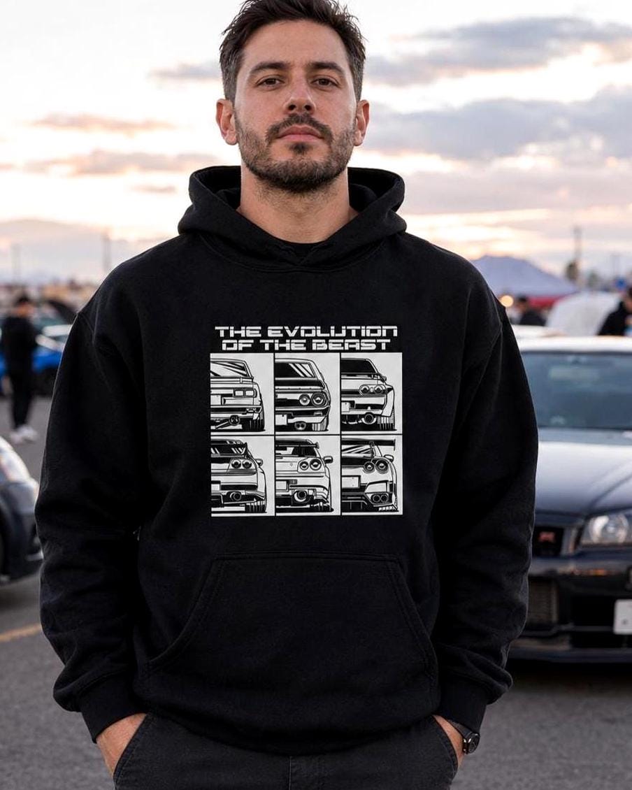 Generations Evolution JDM Legend Hoodie - lifestyle photo