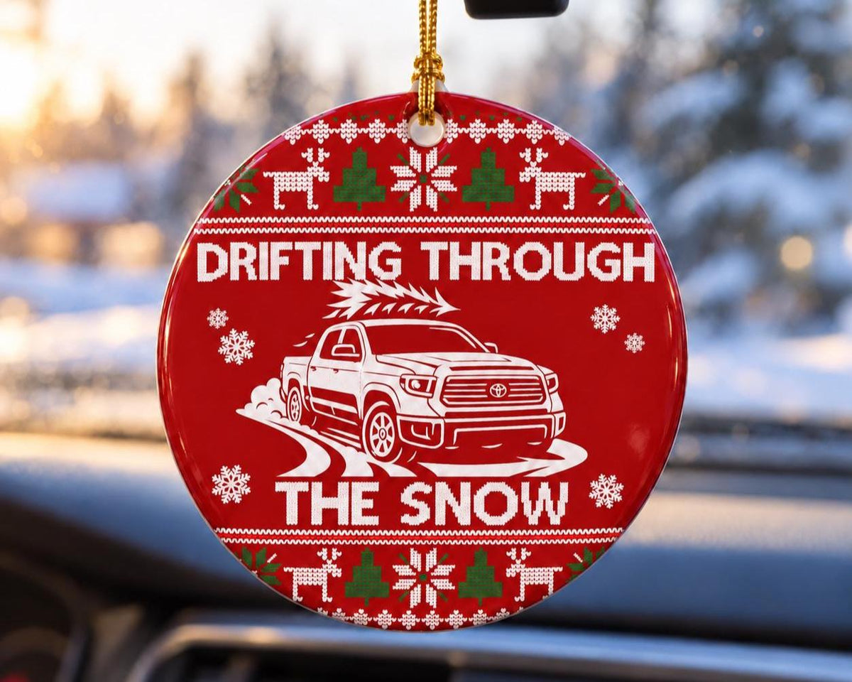 Personalized car ornament, custom car silhouette Christmas keepsake photo 8