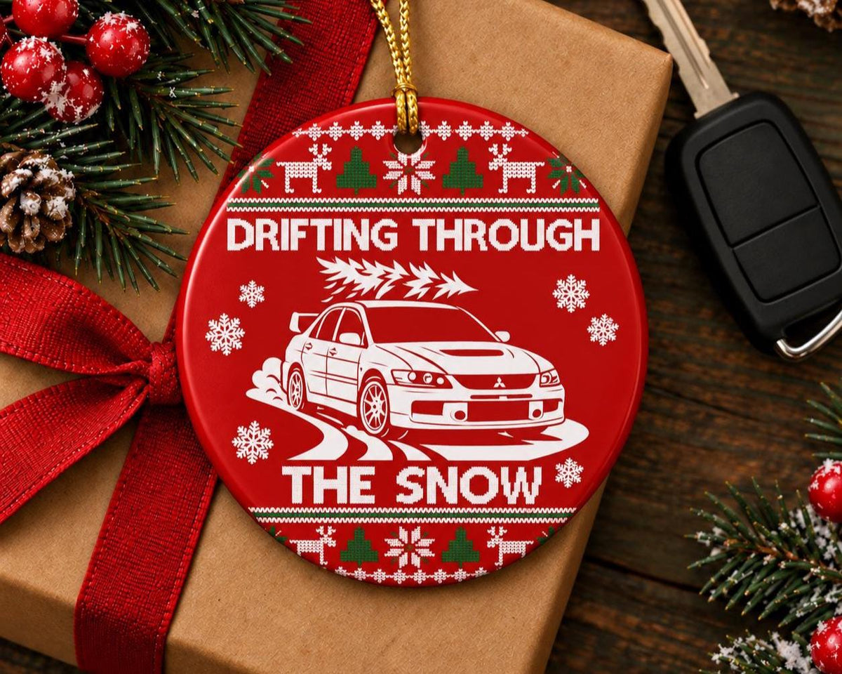 Personalized car ornament, custom car silhouette Christmas keepsake photo 2
