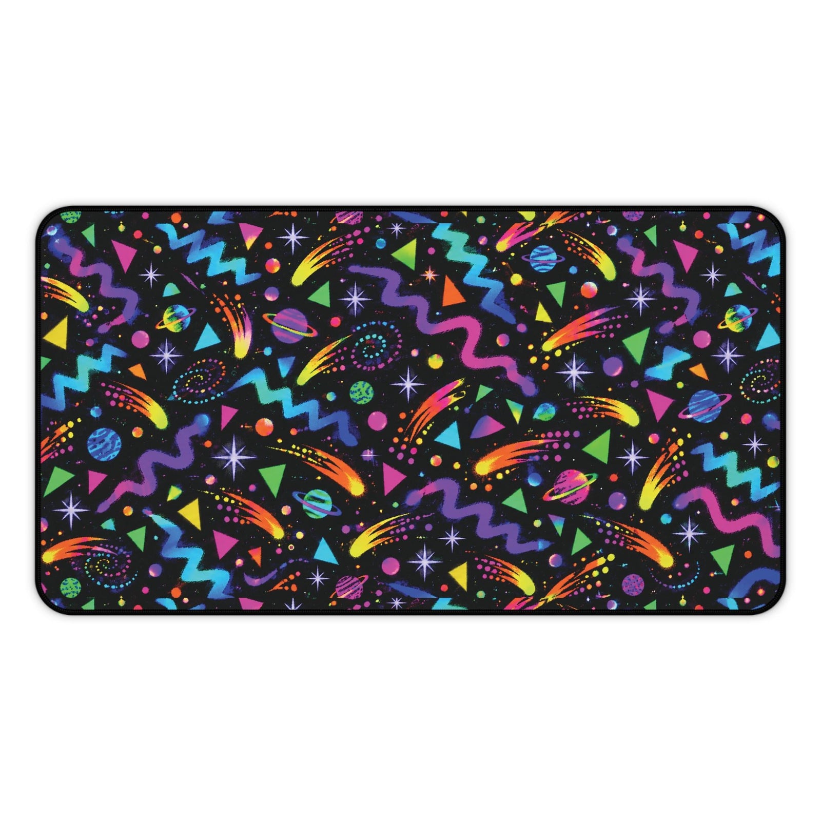 Arcade carpet desk mat, 12 x 22 inch