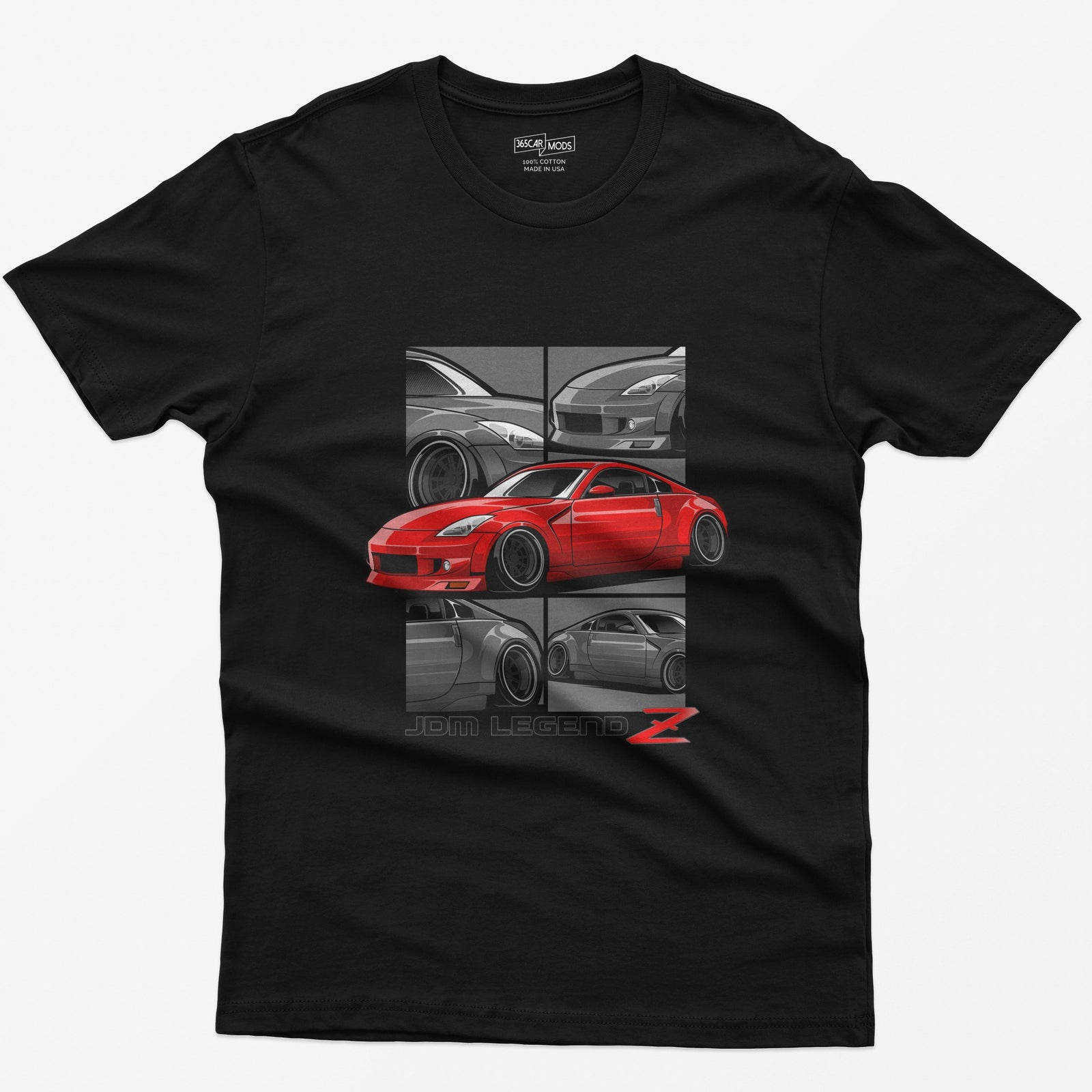 Z33 JDM Sports Car T-Shirt - Black