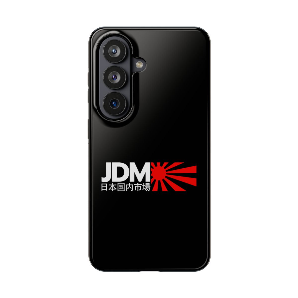 JDM Rising Sun tough phone case on Samsung Galaxy S26, back view