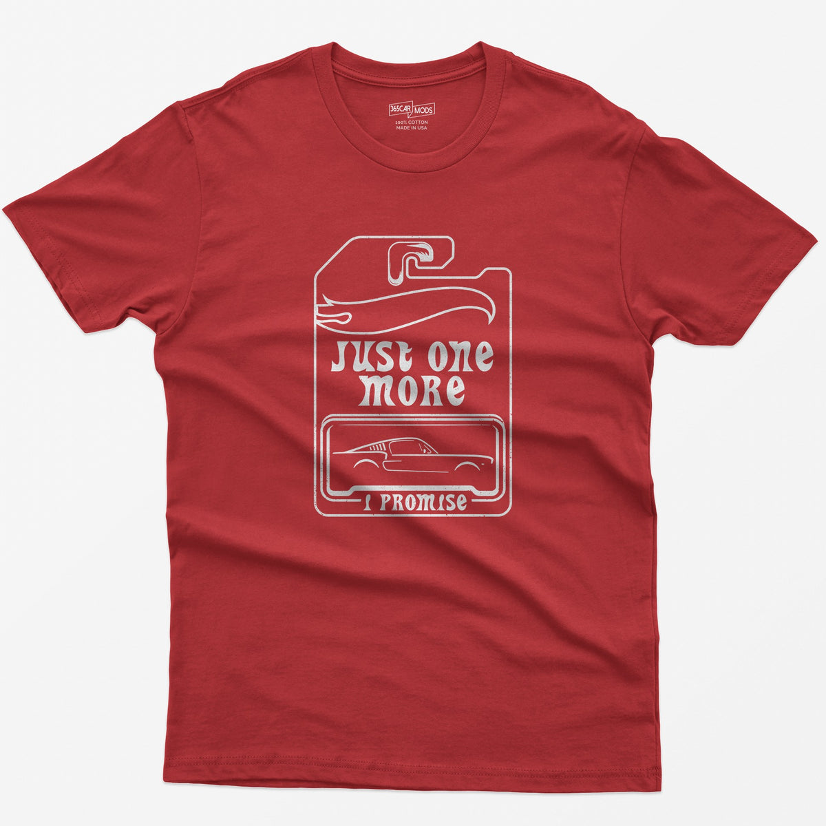 Just One More Car T-Shirt - Red