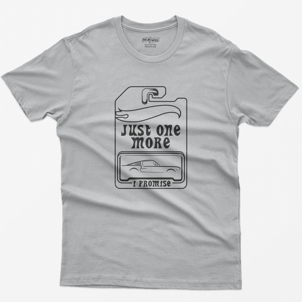Just One More Car T-Shirt - Sport Grey