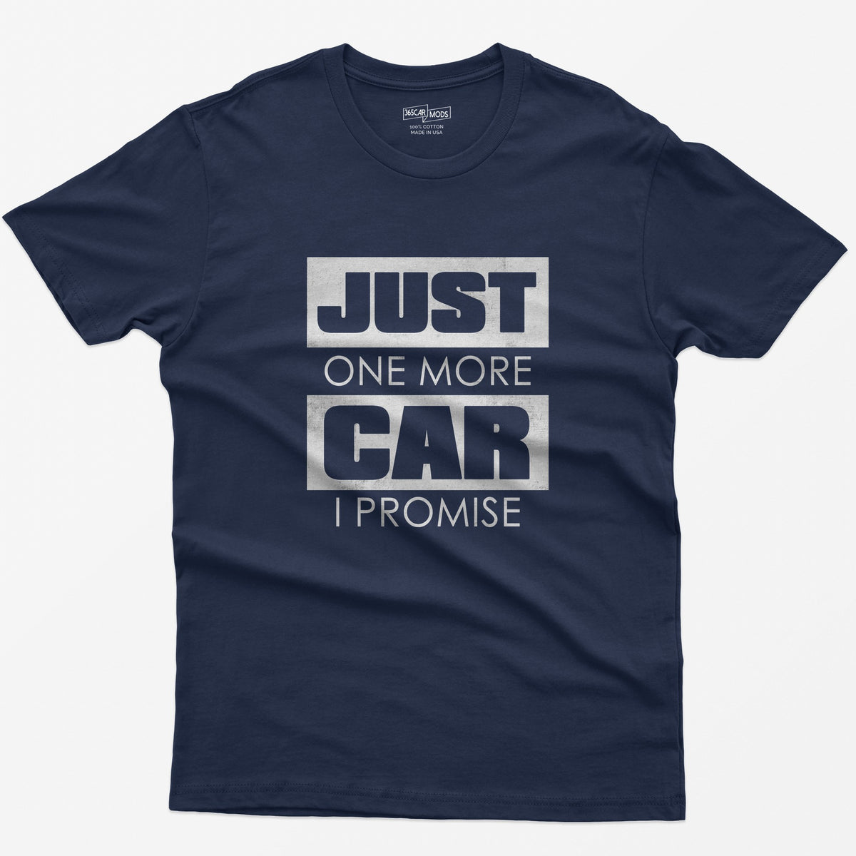 Just One More Car T-Shirt - Navy