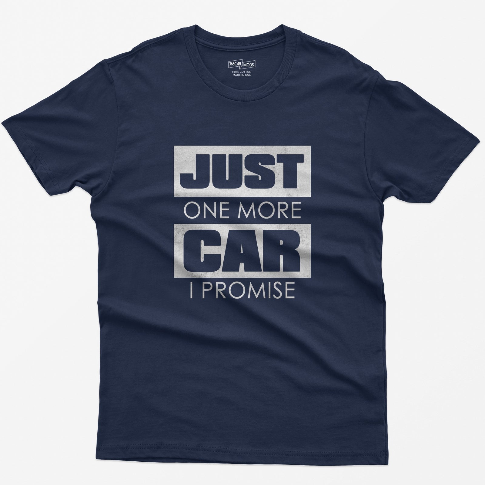 Just One More Car T-Shirt - Navy