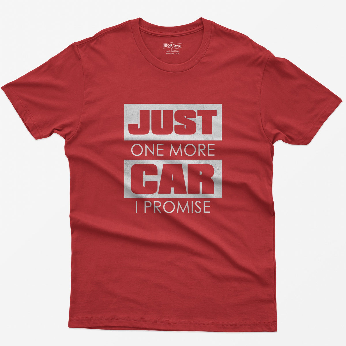 Just One More Car T-Shirt - Red