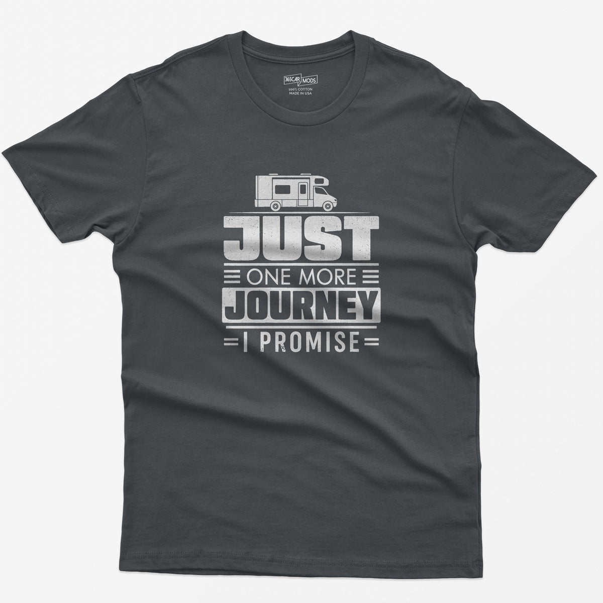 Just One More Journey T-Shirt - Charcoal