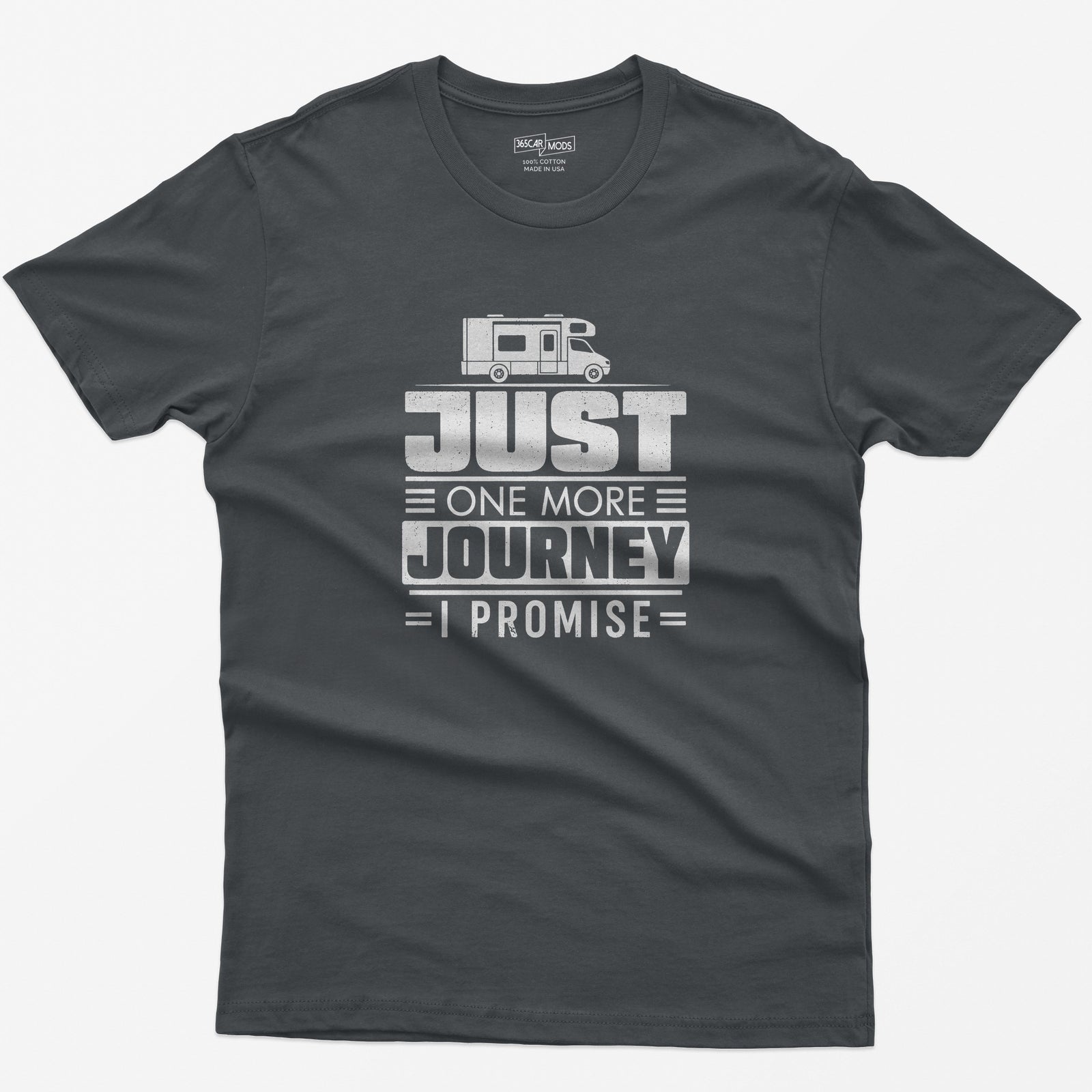 Just One More Journey T-Shirt - Charcoal