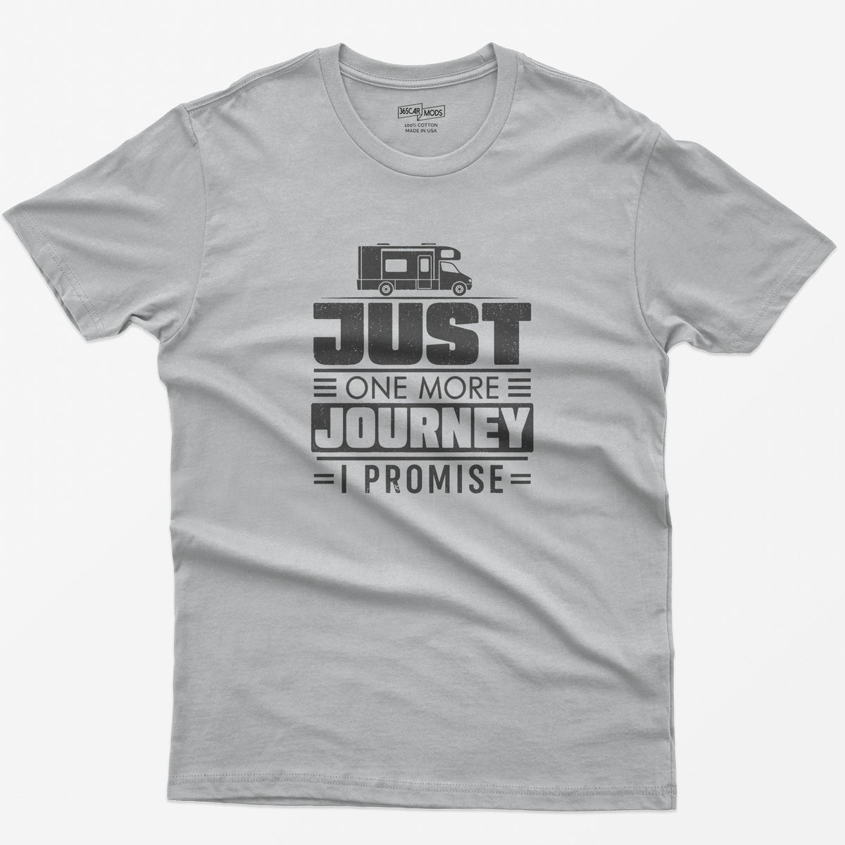 Just One More Journey T-Shirt - Sport Grey