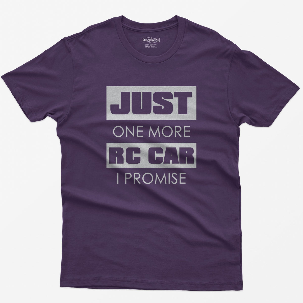 Just One More RC Car I Promise T-Shirt in Purple