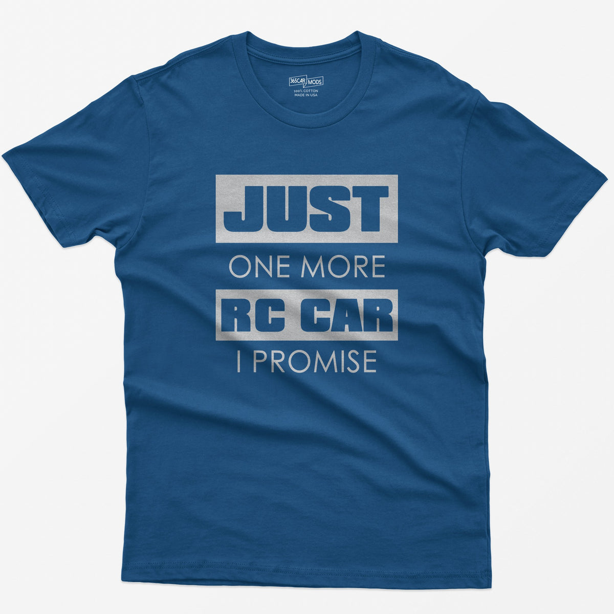 Just One More RC Car I Promise T-Shirt in Royal