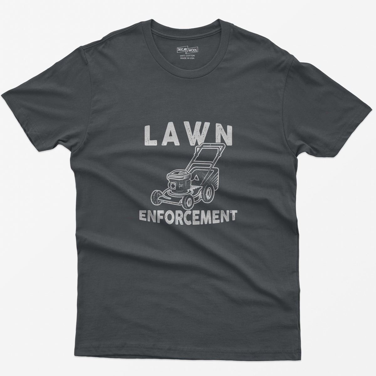 Lawn Enforcement T-Shirt - Charcoal