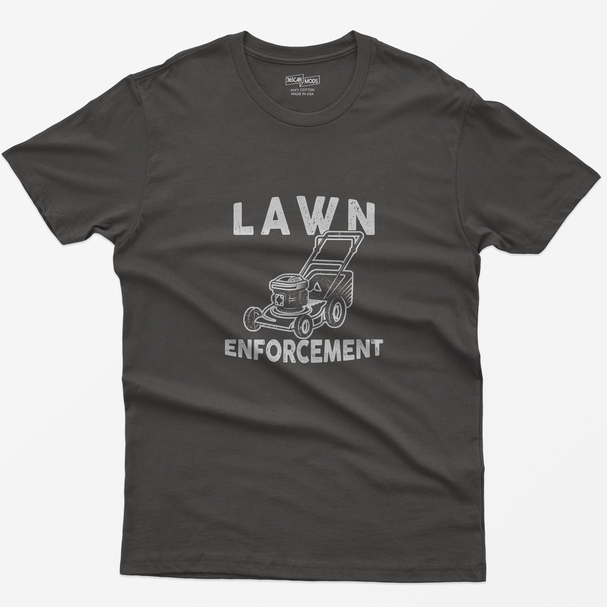 Lawn Enforcement T-Shirt - Dark Heather