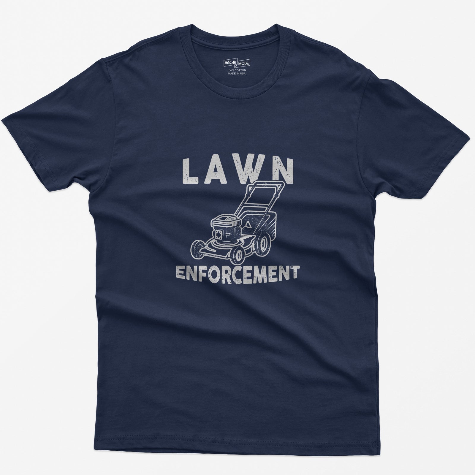 Lawn Enforcement T-Shirt - Navy