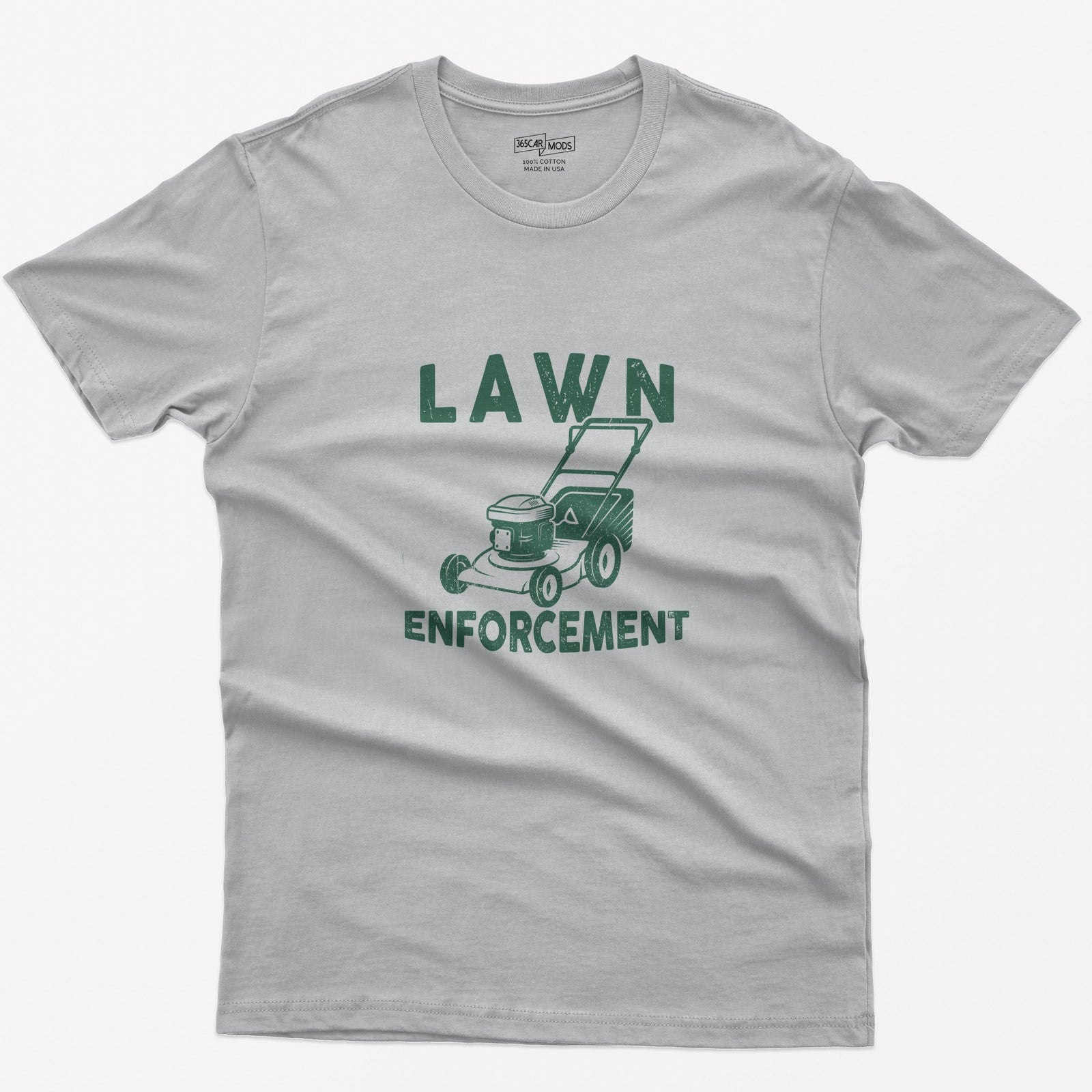 Lawn Enforcement T-Shirt - Sport Grey