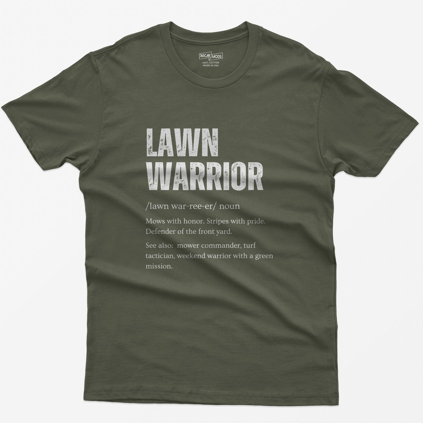 Lawn Warrior T-Shirt - Military Green