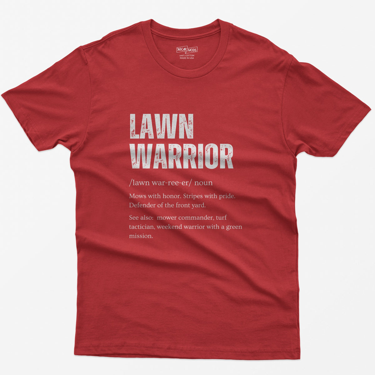 Lawn Warrior T-Shirt - Red