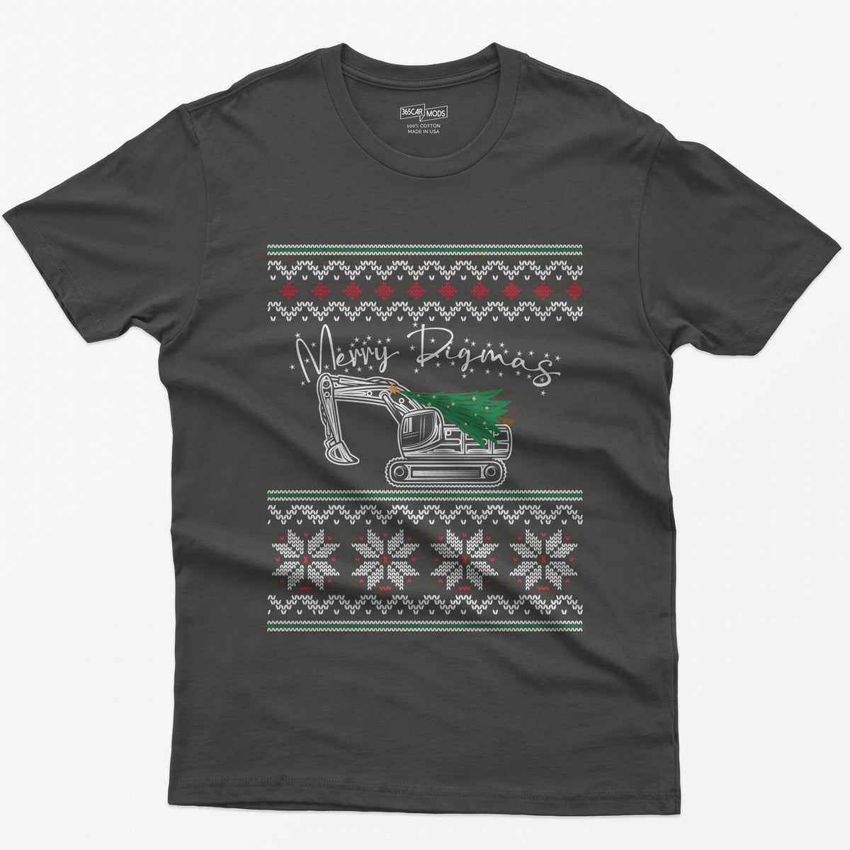 Merry Digmas Excavator T-Shirt - Dark Heather
