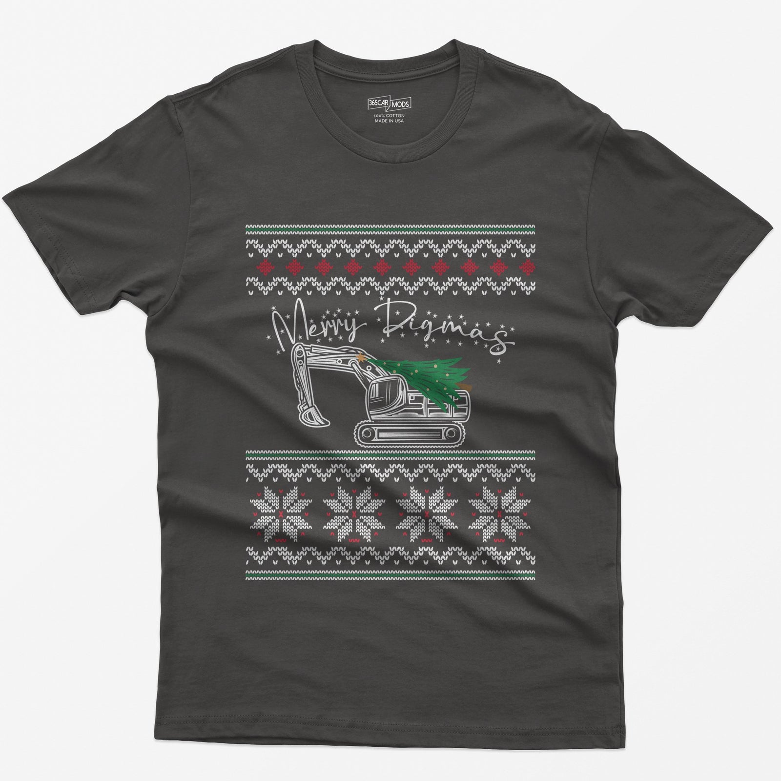 Merry Digmas Excavator T-Shirt - Dark Heather