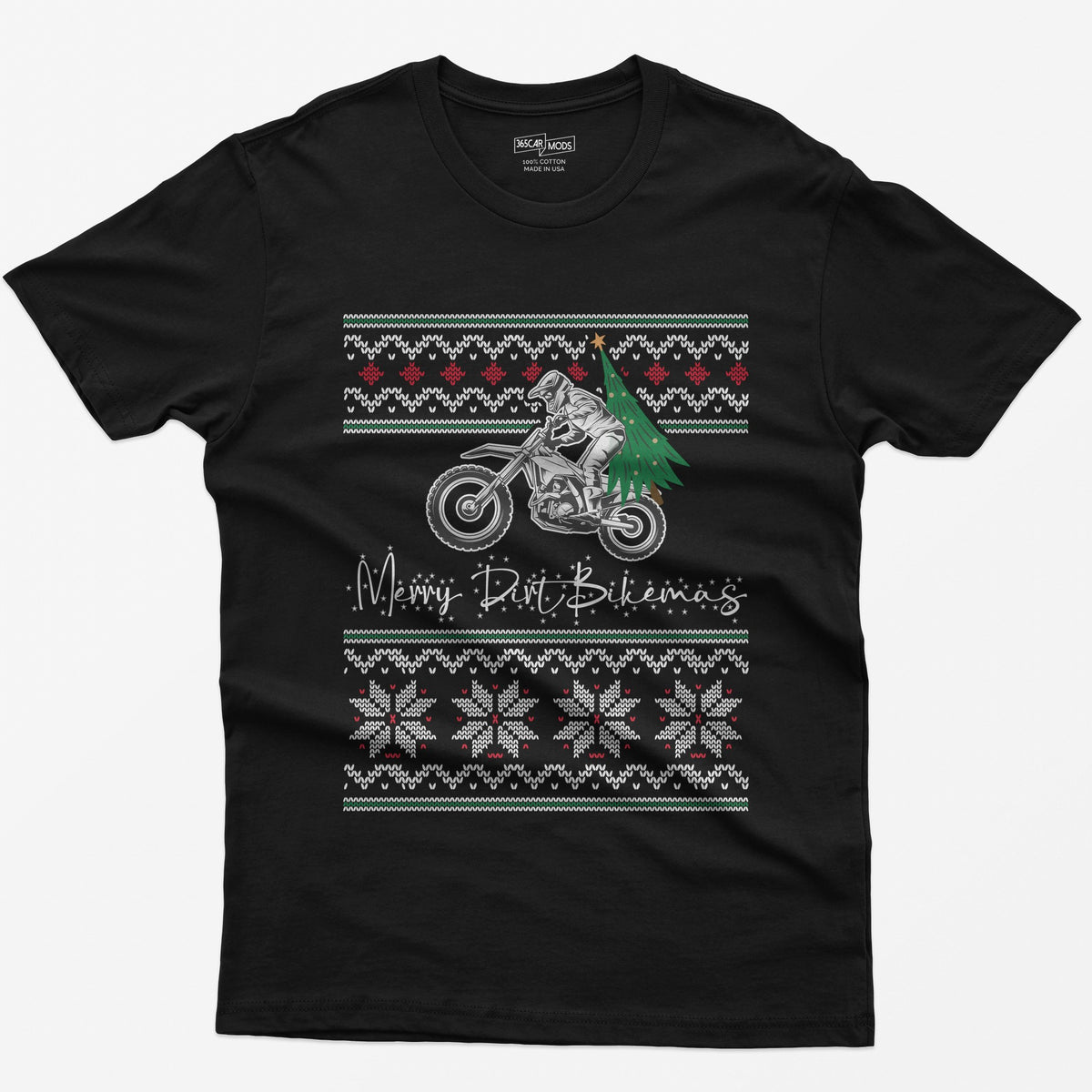 Merry Dirt Bikemas Christmas T-Shirt