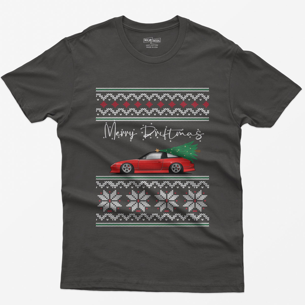 Merry Driftmas T-Shirt - Dark Heather