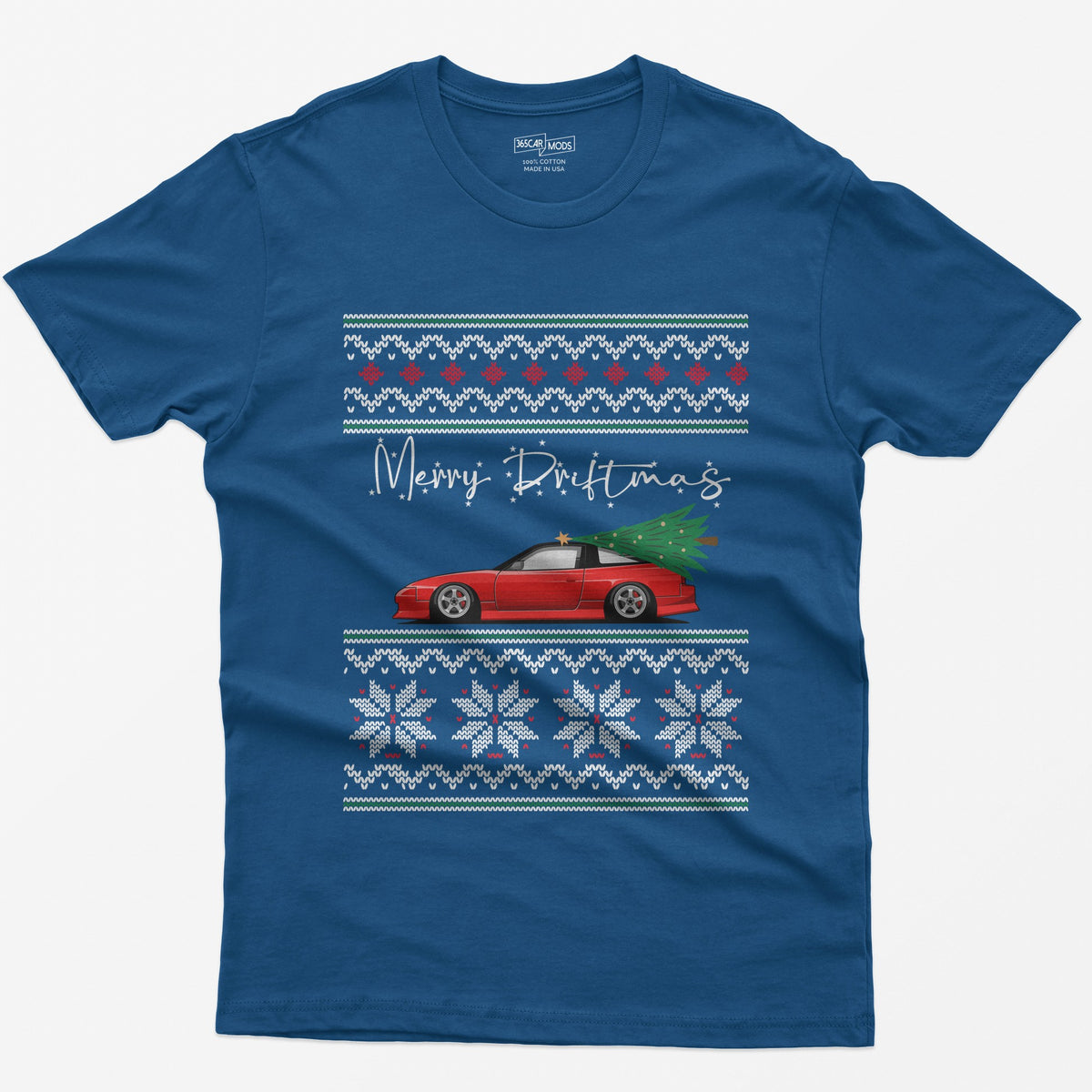 Merry Driftmas T-Shirt - Royal