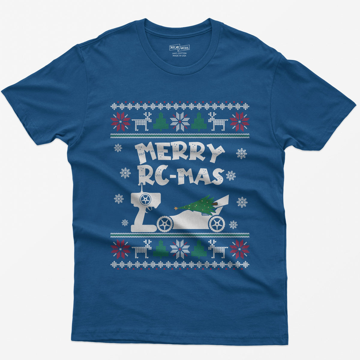 Merry RC-mas RC Car Christmas T-Shirt - Royal