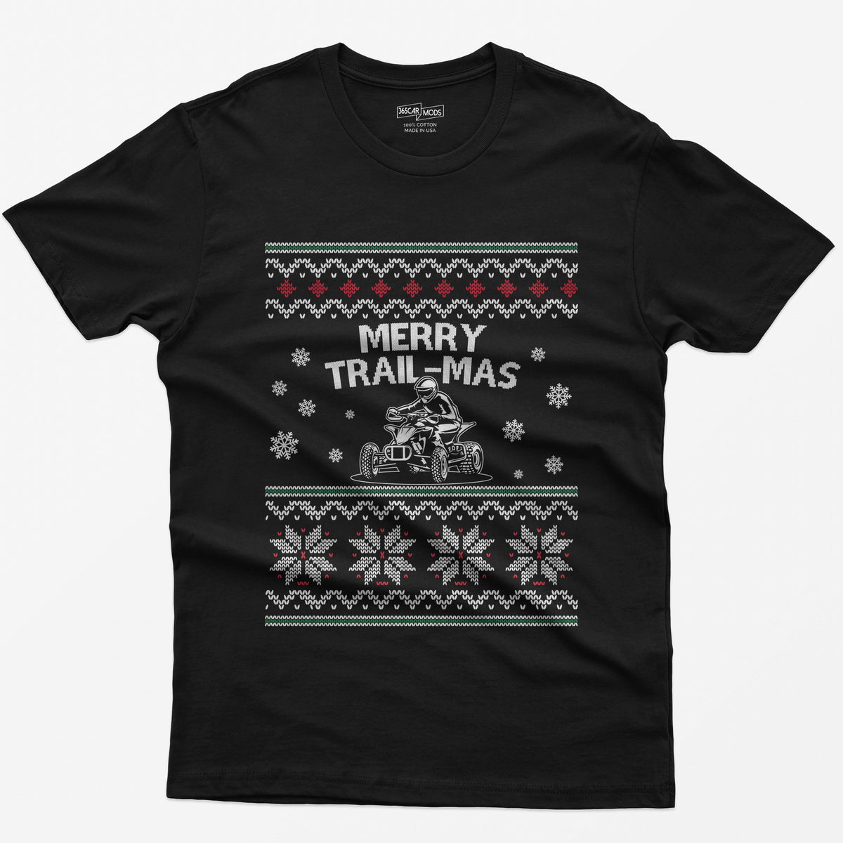 Merry Trail-mas ATV Christmas T-Shirt