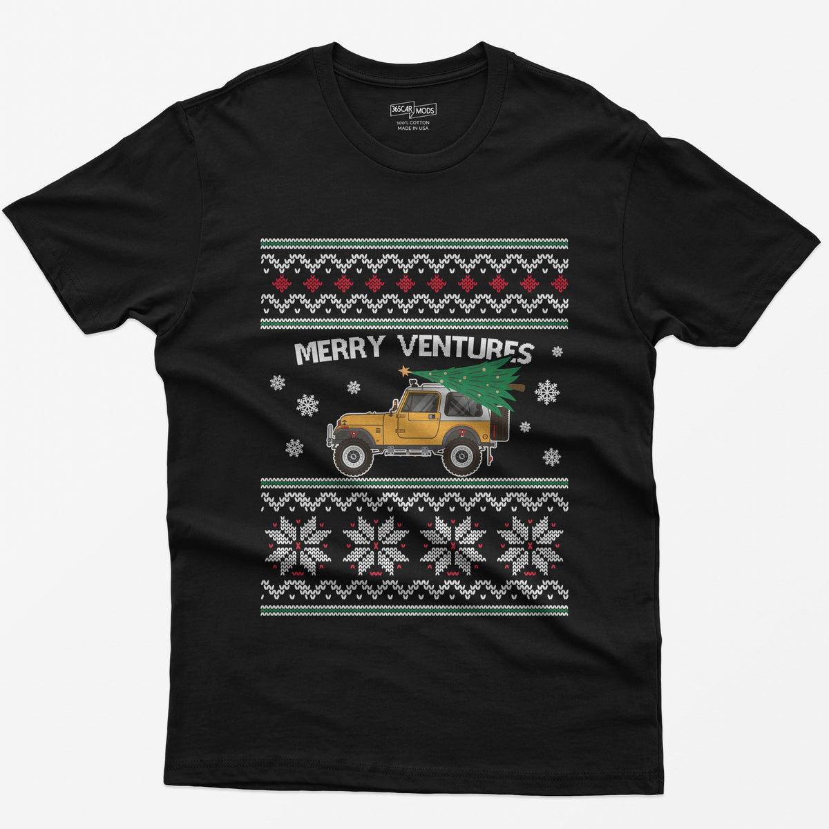 Merry Ventures Classic 4x4 Christmas T-Shirt