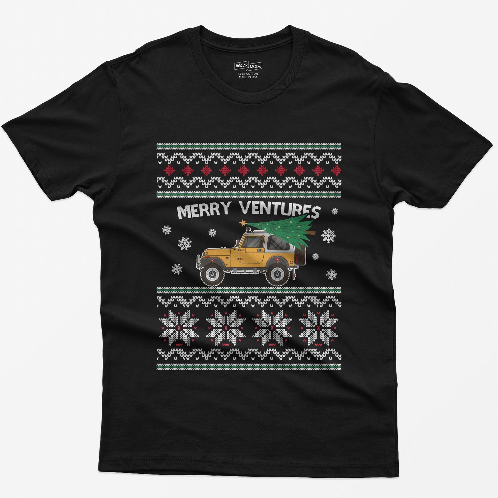 Merry Ventures Classic 4x4 Christmas T-Shirt
