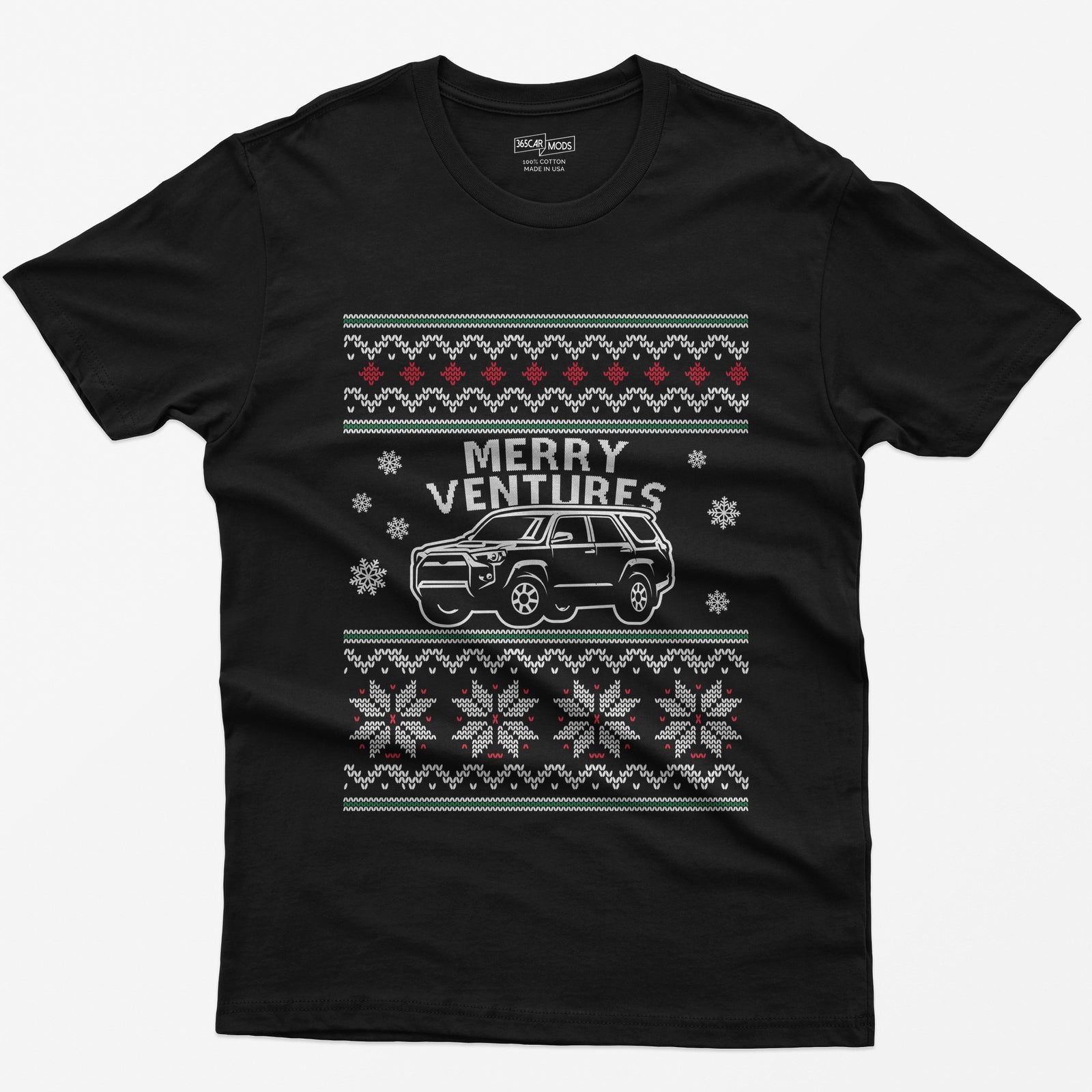 Merry Ventures Off-Road SUV Christmas T-Shirt