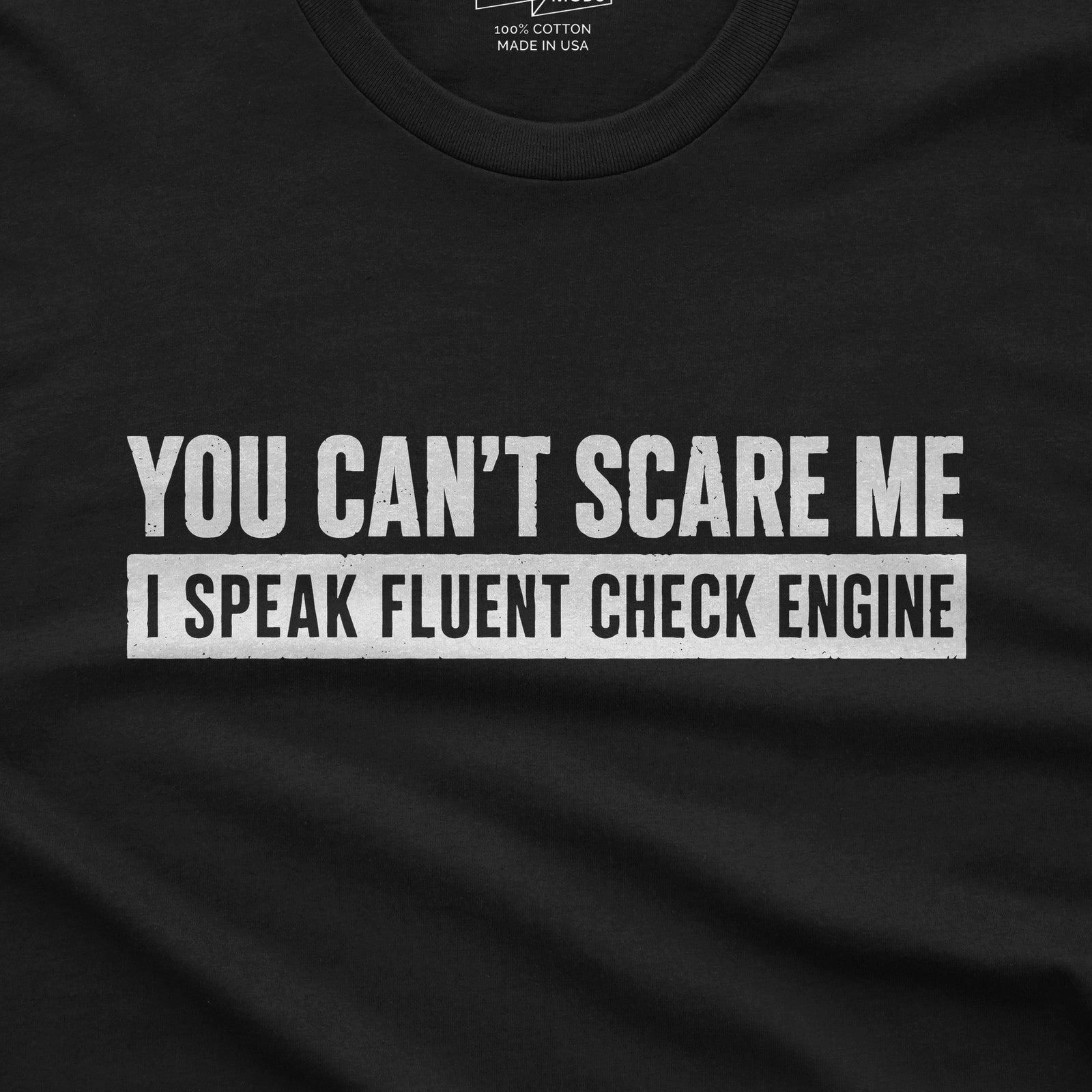 Minimalist Check Engine T-Shirt