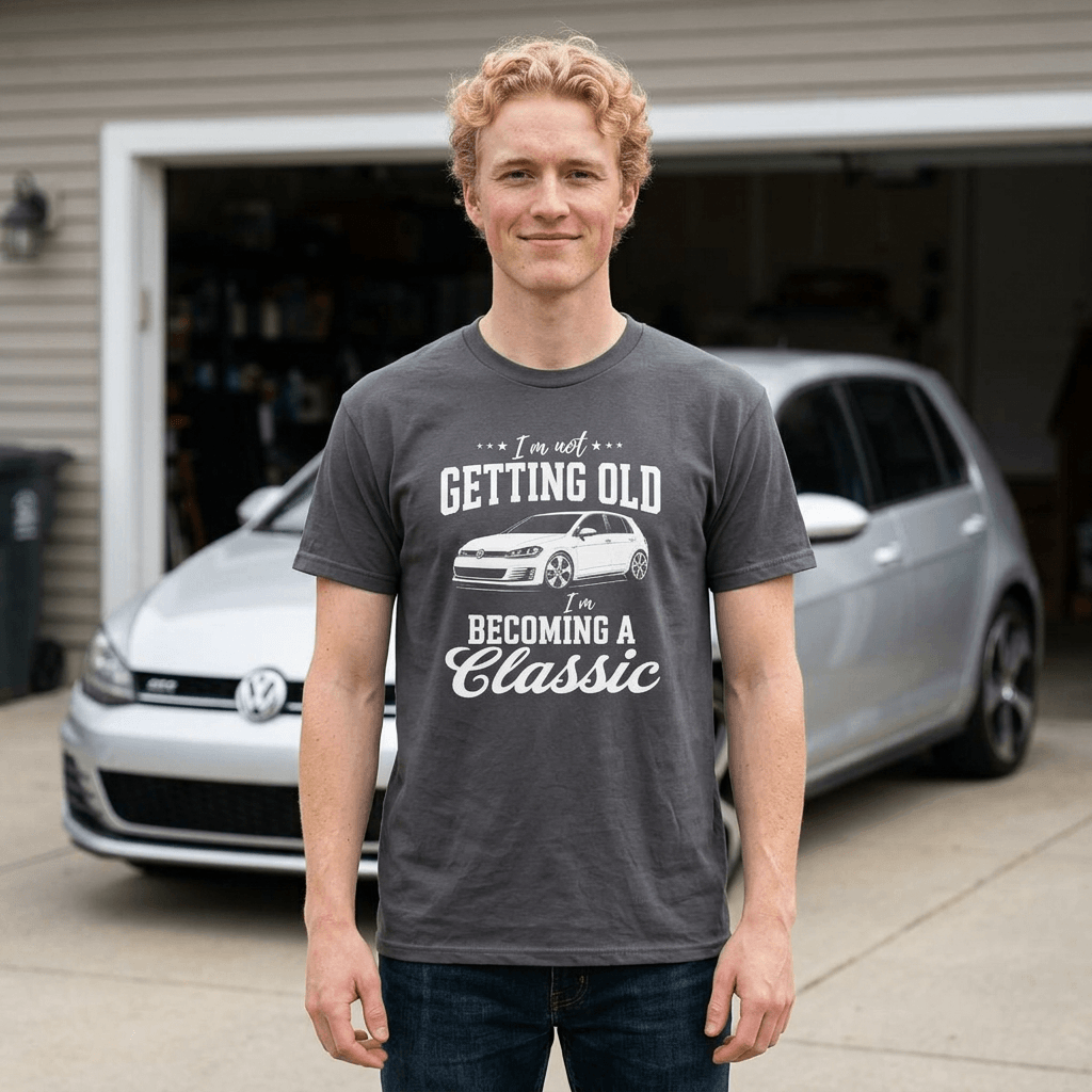 Becoming a Classic car t-shirt purple | Custom car birthday gift | 365CarMods