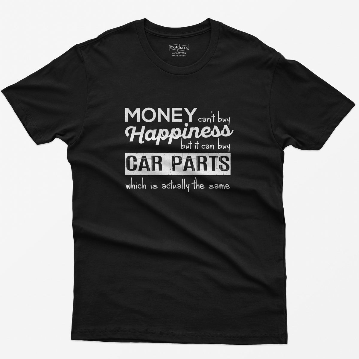 More Car Parts = Happiness T-Shirt