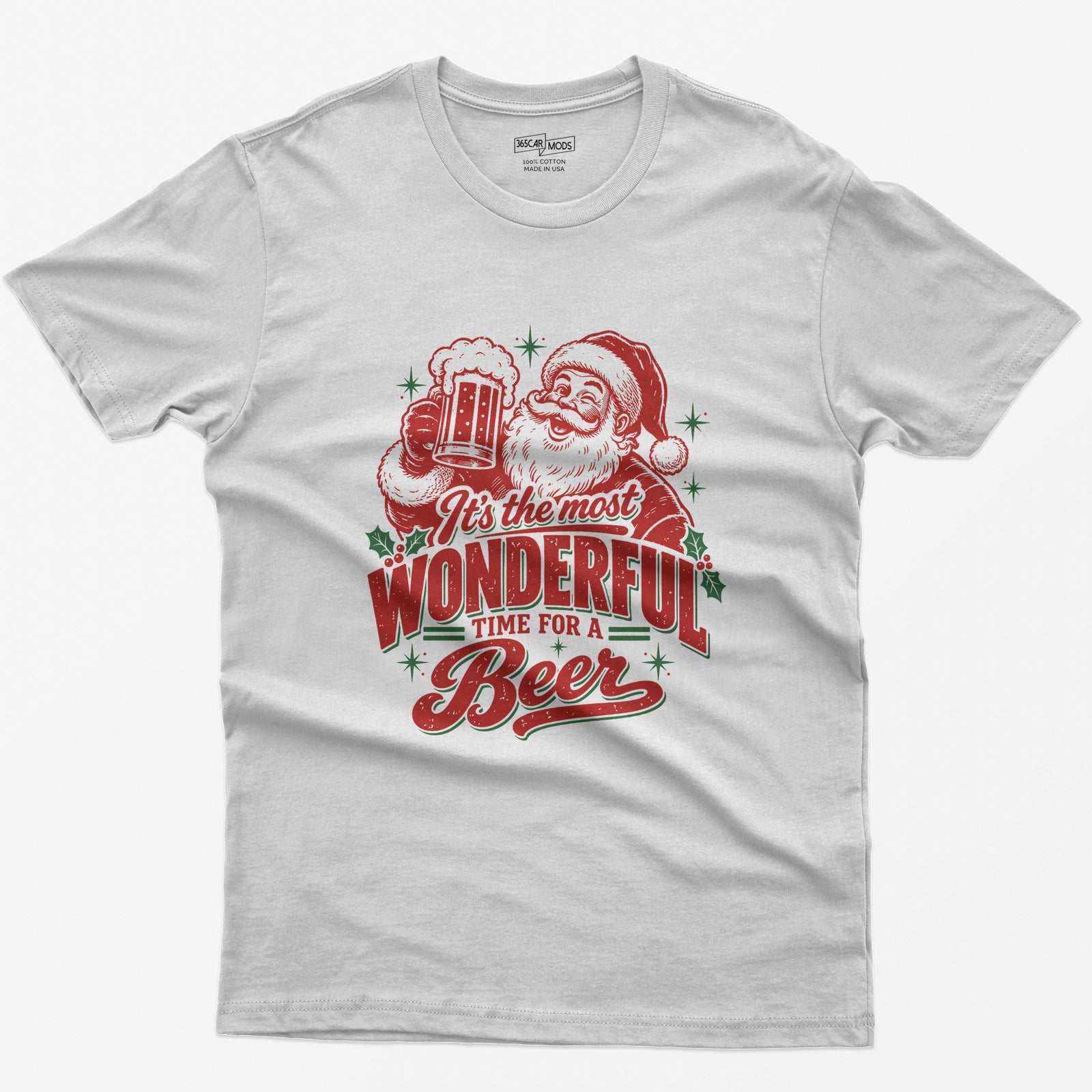 Most Wonderful Time for a Beer T-Shirt - Ash