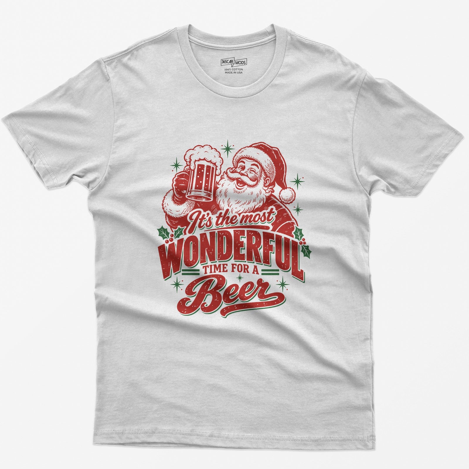 Most Wonderful Time for a Beer T-Shirt - White