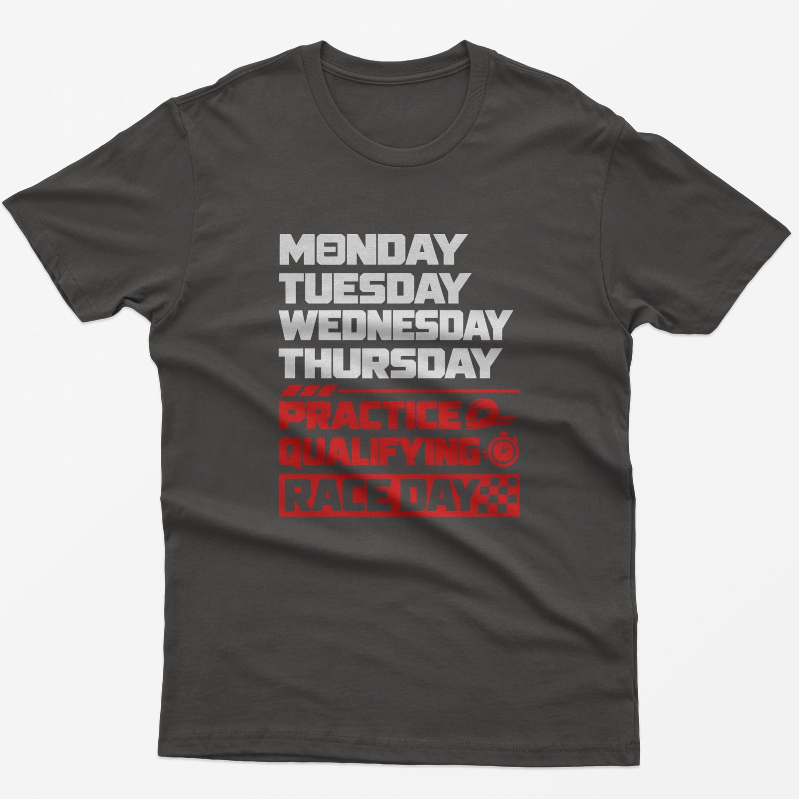 Race Weekend T-Shirt in Dark Heather